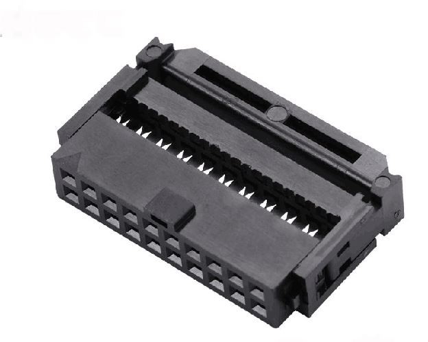 2,54 mm IDC ZÁSUVKA Externá pracka typu