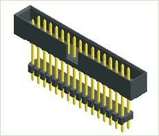 2.00mm Box Header rovný a puzdro