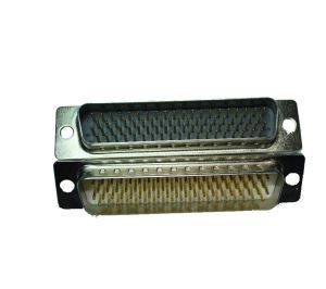 D-SUB PCB Samec štvorradový 78 kolík rovný